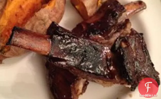 Coaste de miel cu miere și vin