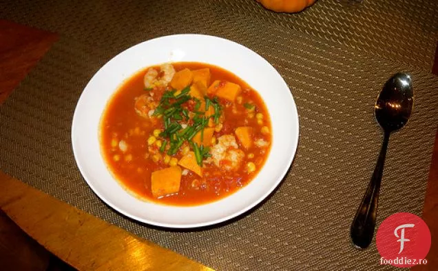 Supă Picantă De Fructe De Mare