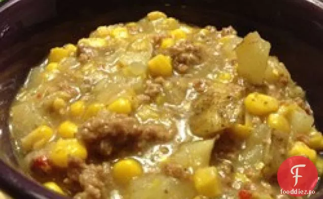 Supă De Porumb Hamburger