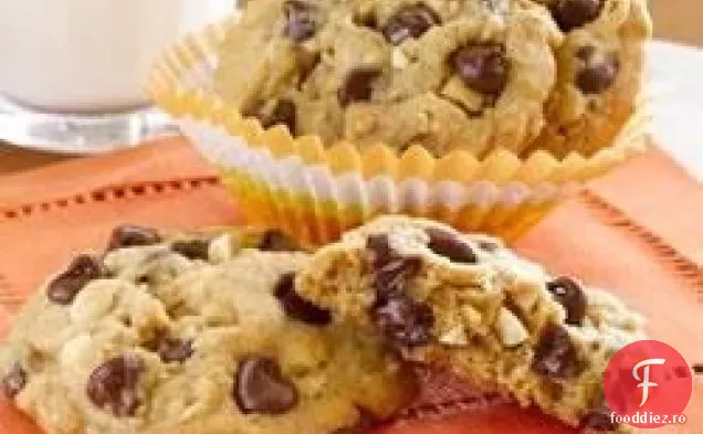 Biscuiți Cu Ciocolată Cu Unt De Arahide