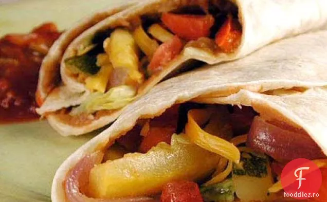 Fajitas De Legume Prăjite Rapid