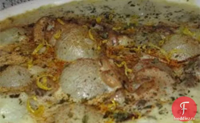 Cremă de ceapă și salvie