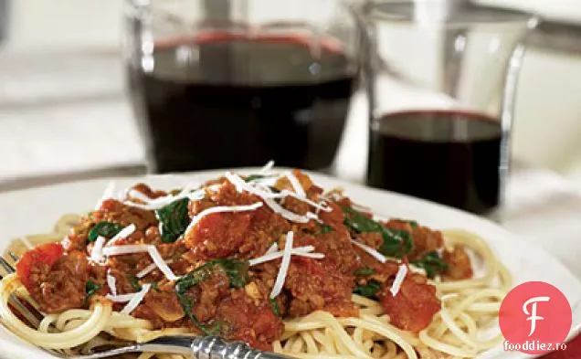 Spaghete fără carne