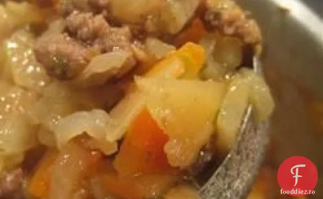 Supă De Hamburger În Stil Abalos (Picadillo Filipinez)