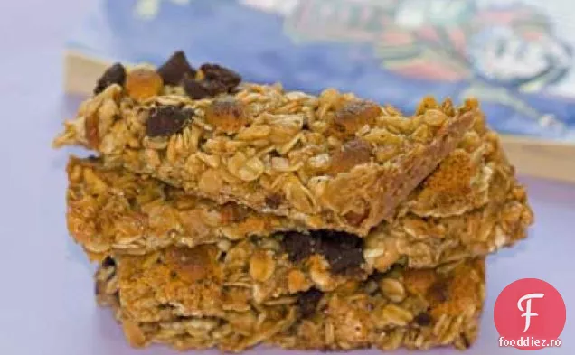 Ciocolată și Butterscotch Chips Granola Baruri