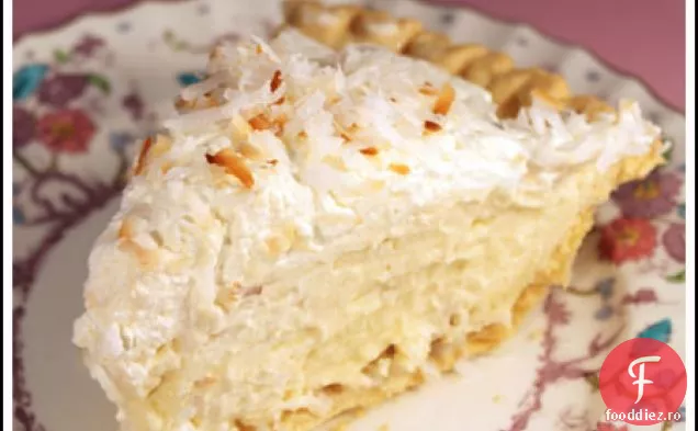 Plăcintă Cu Cremă De Nucă De Cocos