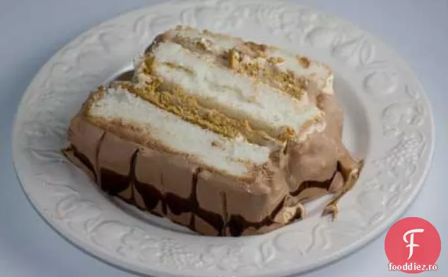 Mini versiune de tort de înger Mocha Mousse