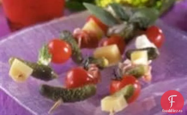 Frigarui de sunca si branza cu Maille crocant cornichon-uri Euro