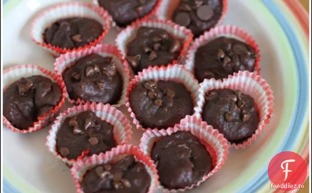 Mușcături De Brownie De Năut
