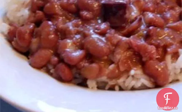 Autentic New Orleans fasole roșie și orez