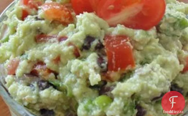 Guacamole Cu Fasole Neagră