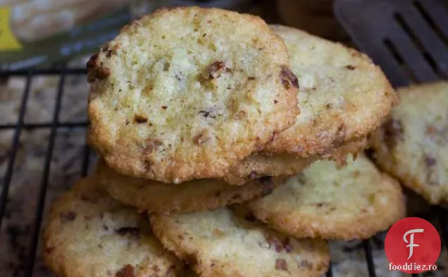 Crispy Cartofi Fulgi De Nucă De Cocos Pecan Cookie-Uri