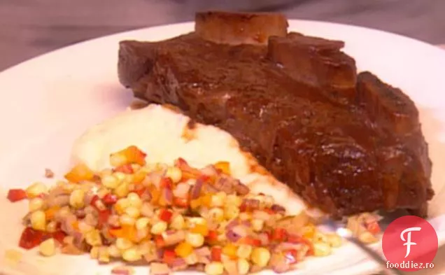 Zinfandel glazurate BBQ Carne de vită coaste scurte
