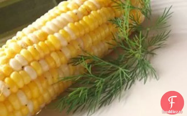 Porumb de usturoi pe Știulet