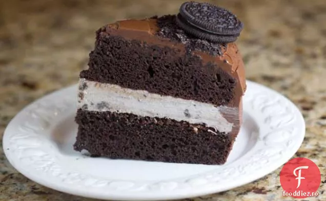 Tort Trifecta Cu Ciocolată Umplută Cu Mousse Oreo Folosind Cake Boss Mix