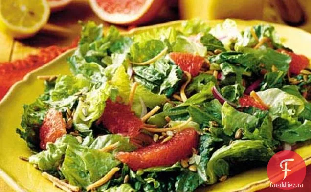 Salată cu vinetă de Grapefruit-lămâie roșie