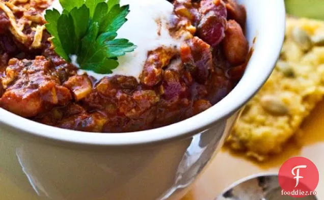 Vegan Chili pentru Chili Takedown NYC