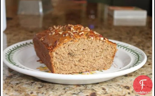 Pâine Ușoară Cu Banane Vegane
