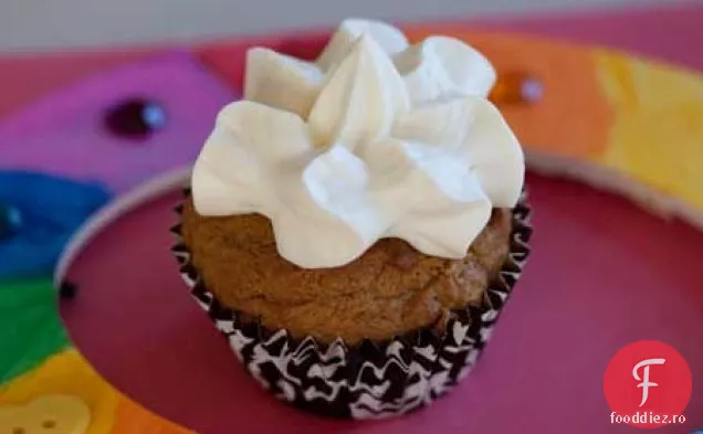 Cupcakes de dovleac cu budincă