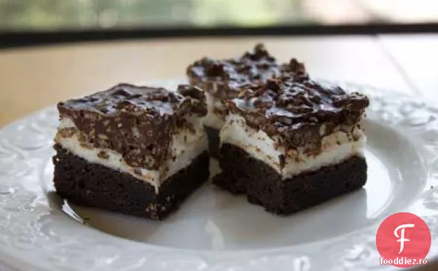 Marshmallow Krispy Acoperit Negrese