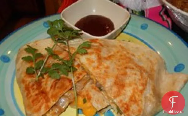 Afumătoare Burger Quesadillas