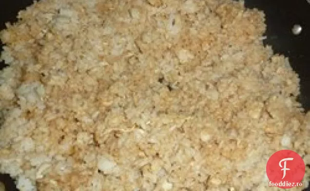 Usturoi prăjit Teriyaki orez prăjit cu pui