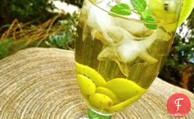 Sangria albă cu Kiwi