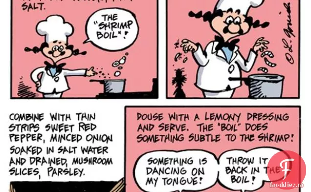 Bucătăria De Desene Animate: Salată De Creveți