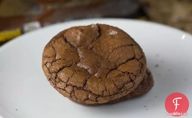 Cookie-Uri Cu Ciocolată Dublă Cu Făină Cu Creștere Automată