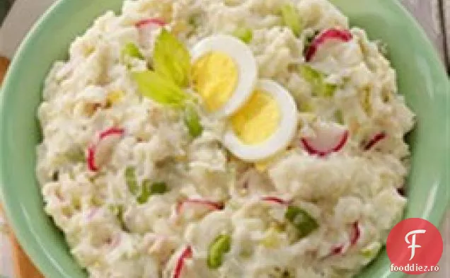 Salata de cartofi piure a lui Bea