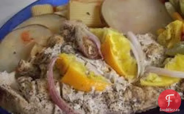 Pui La Cuptor Cu Portocale