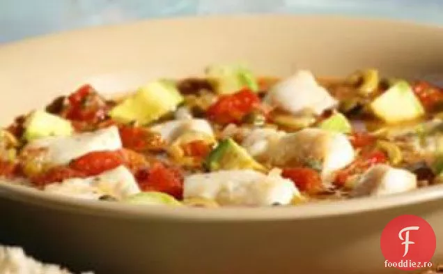 Tocană de pește portoricană (bacalao)