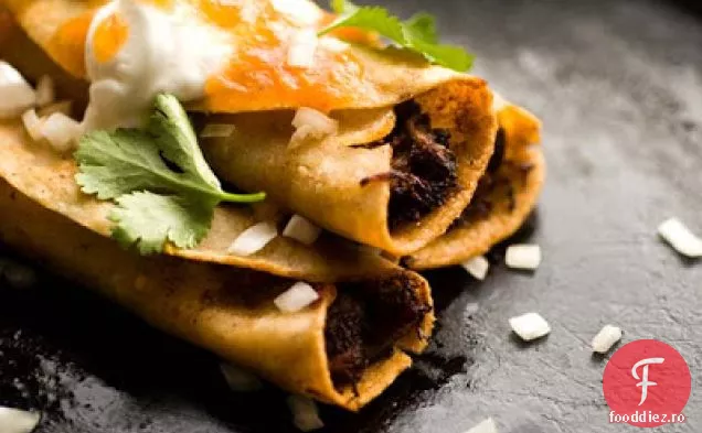 Carne De Vită Flautas