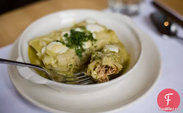 Rețetă Enchiladas Suizas Cu Pui