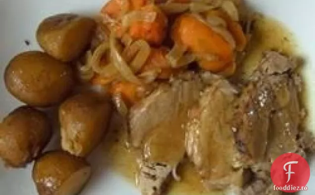 Friptură De Porc Cu Aragaz Lent