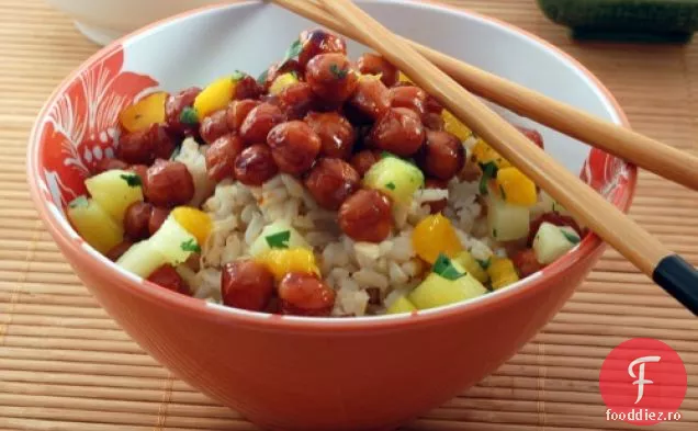 Grătar hawaian: năut Teriyaki
