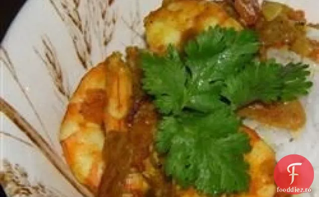 Curry autentic și ușor de creveți