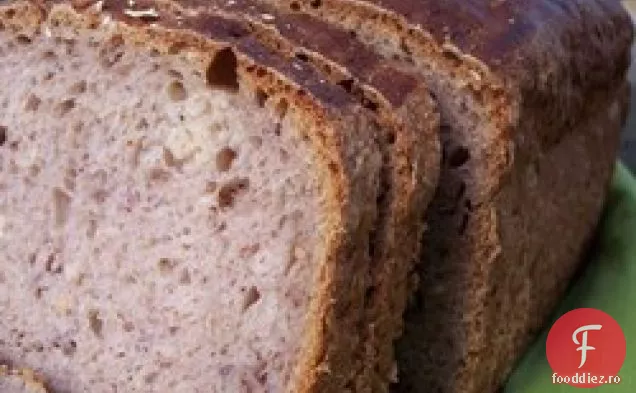 Pâine Cu Brânză Cremă De Fulgi De Ovăz Cu Căpșuni