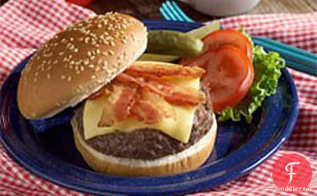 Cheeseburgeri Clasici Cu Slănină