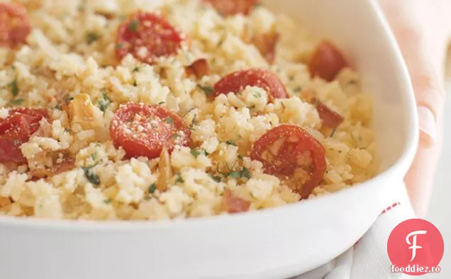 Risotto de slănină italiană și roșii