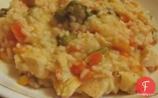Pui la cuptor și Okra