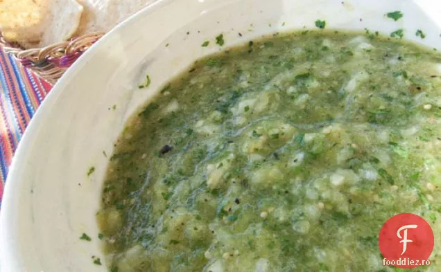 Salsa Tomatillo Verde Prăjită