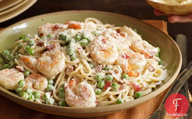 Creveți Carbonara