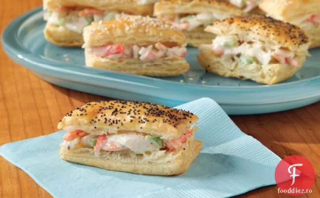 Produse De Patiserie Cu Salată De Fructe De Mare