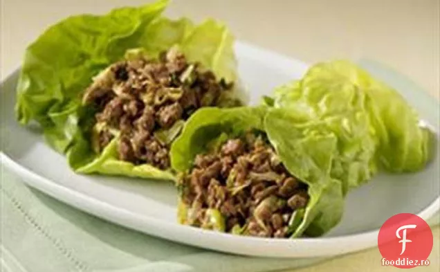 Împachetări De Salată În Stil Asiatic