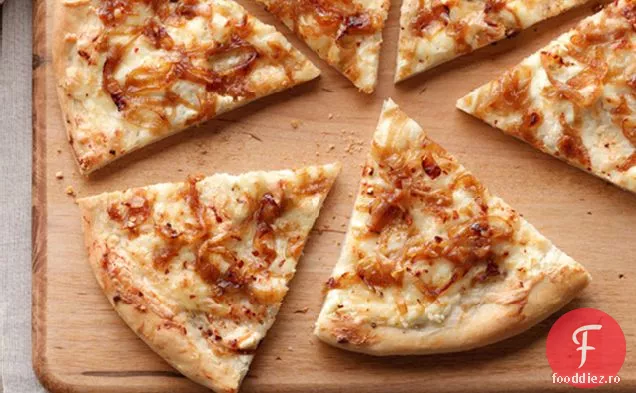 Pizza Albă Și Aurie