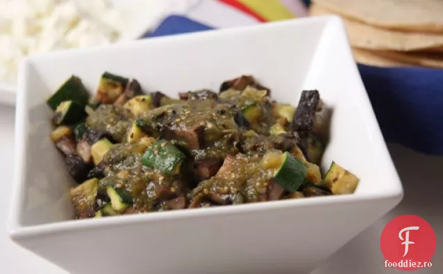 Tacos Portabello Și Dovlecei La Grătar