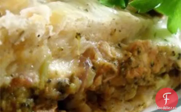 Slow Cooker Buffalo Pui Pizza Pâine