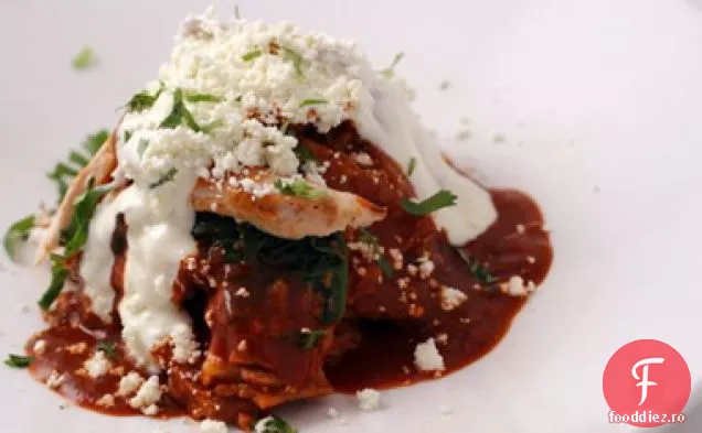 Chilaquiles-Caserola Tortilla Cu Spanac Și Dovlecei