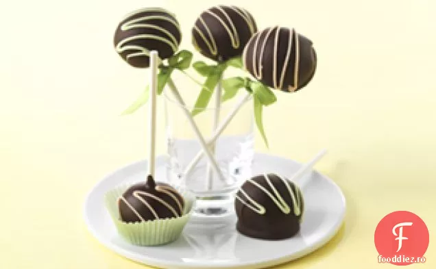 Ciocolată Trufe Cookie Pops